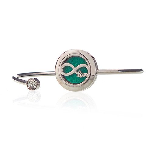 Aromatherapy Diffuser Crystal Bracelet – Infinite Love, 20mm