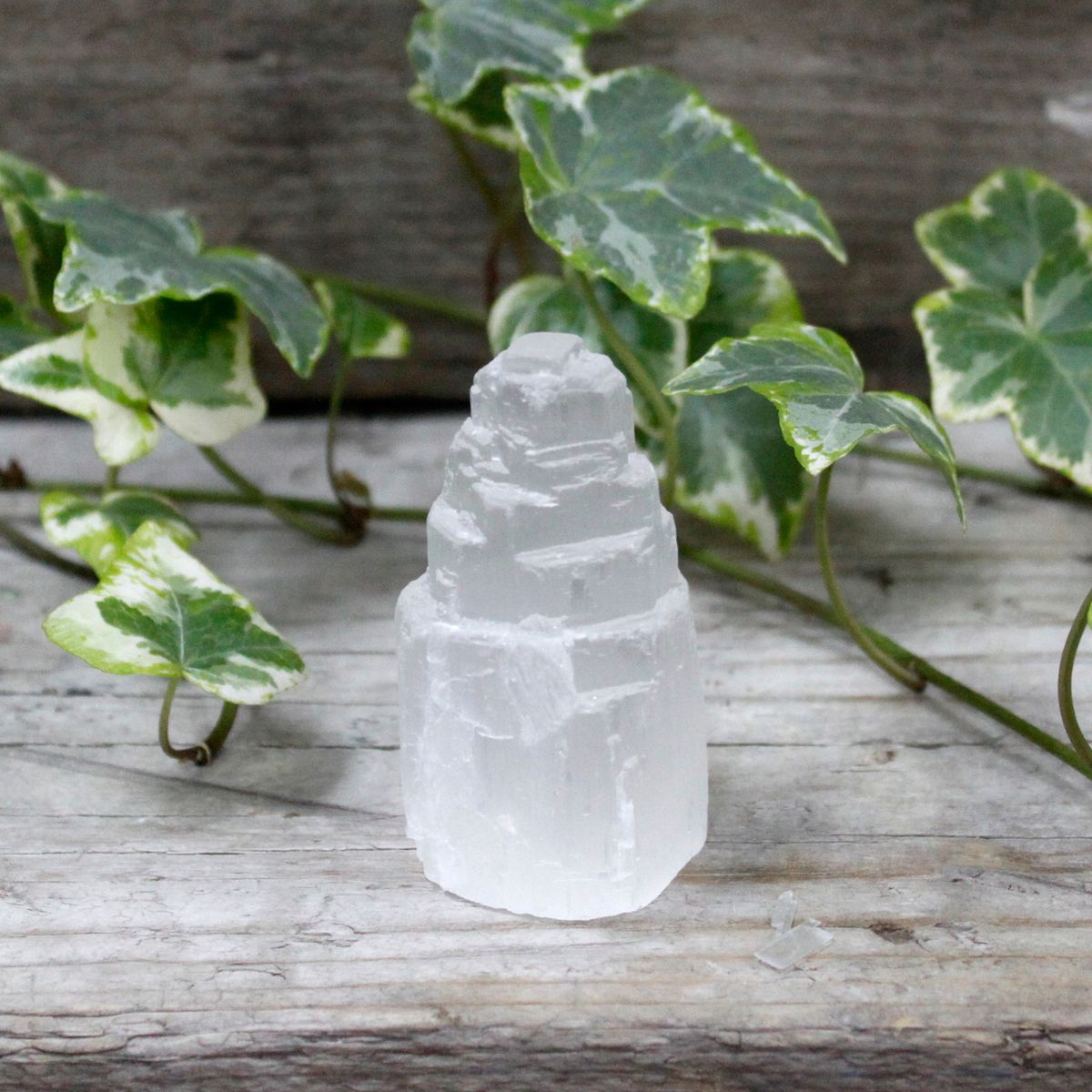 Natural Selenite Tower – 5cm