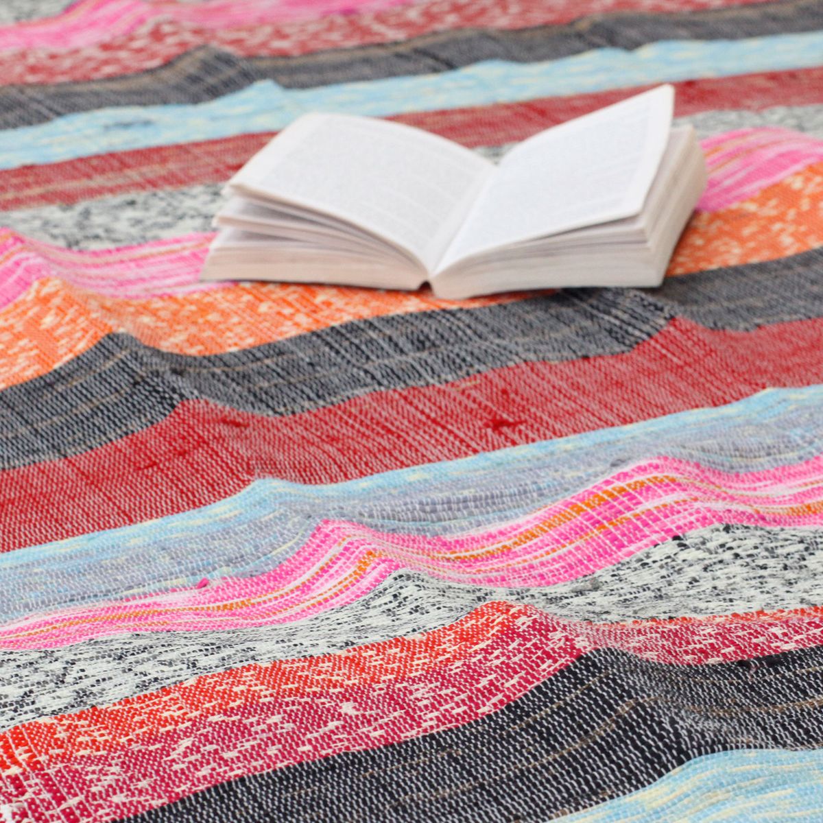 Ultra Luxury Rag Rug – Natural, 150 x 90cm