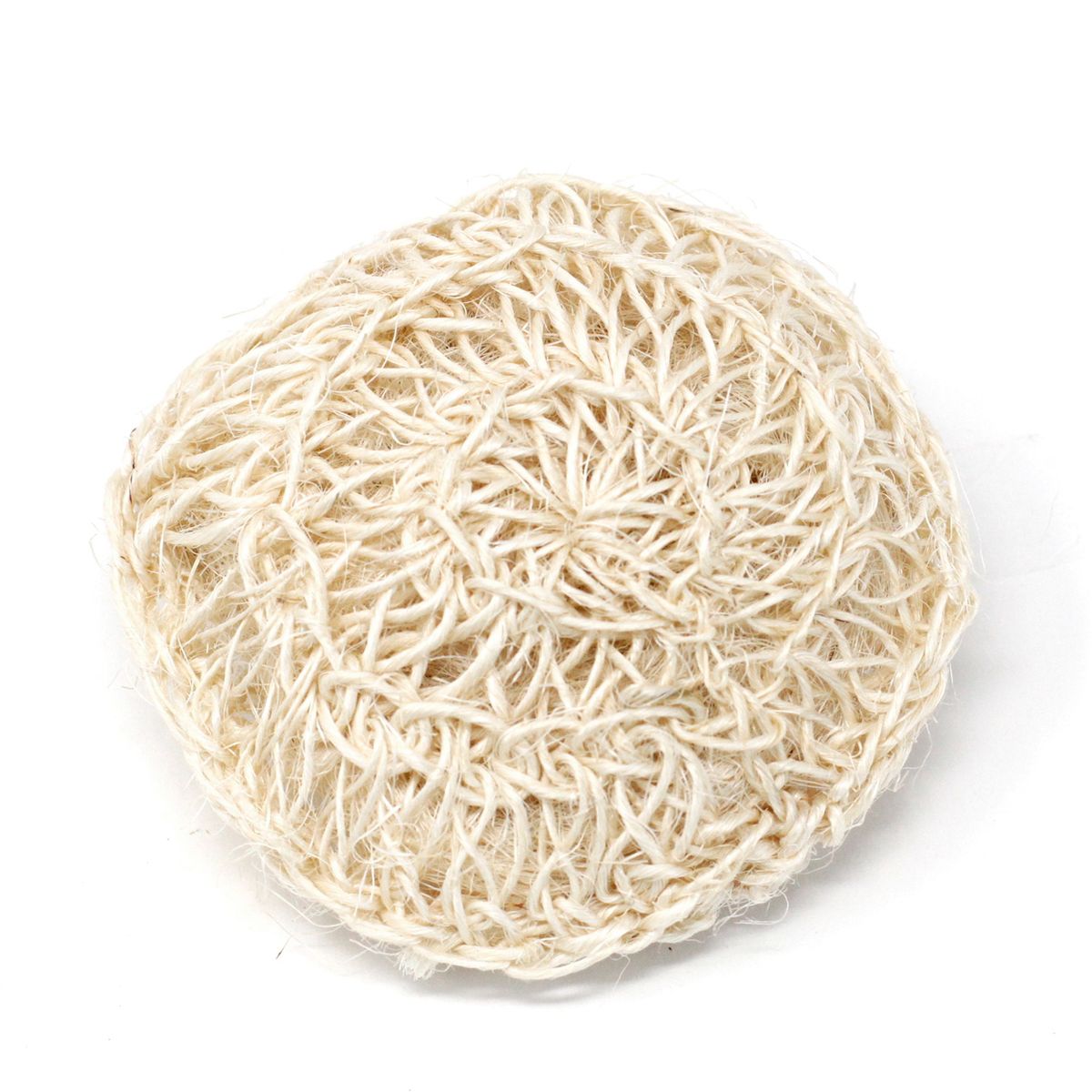 Sisal Exfoliating Cushion Sponge – Soft Round