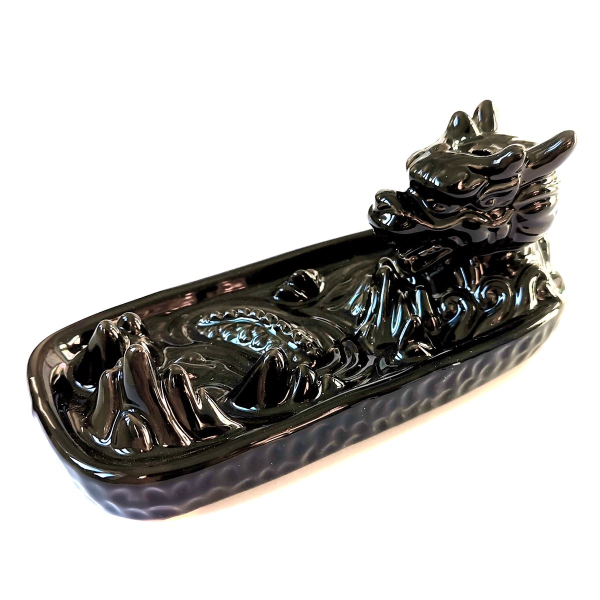 Backflow Incense Burner – Dragon in Mountain