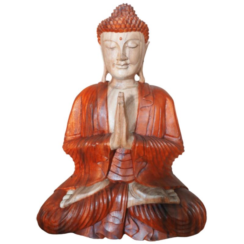 Hand Carved Buddha Statue – Welcome, 60cm