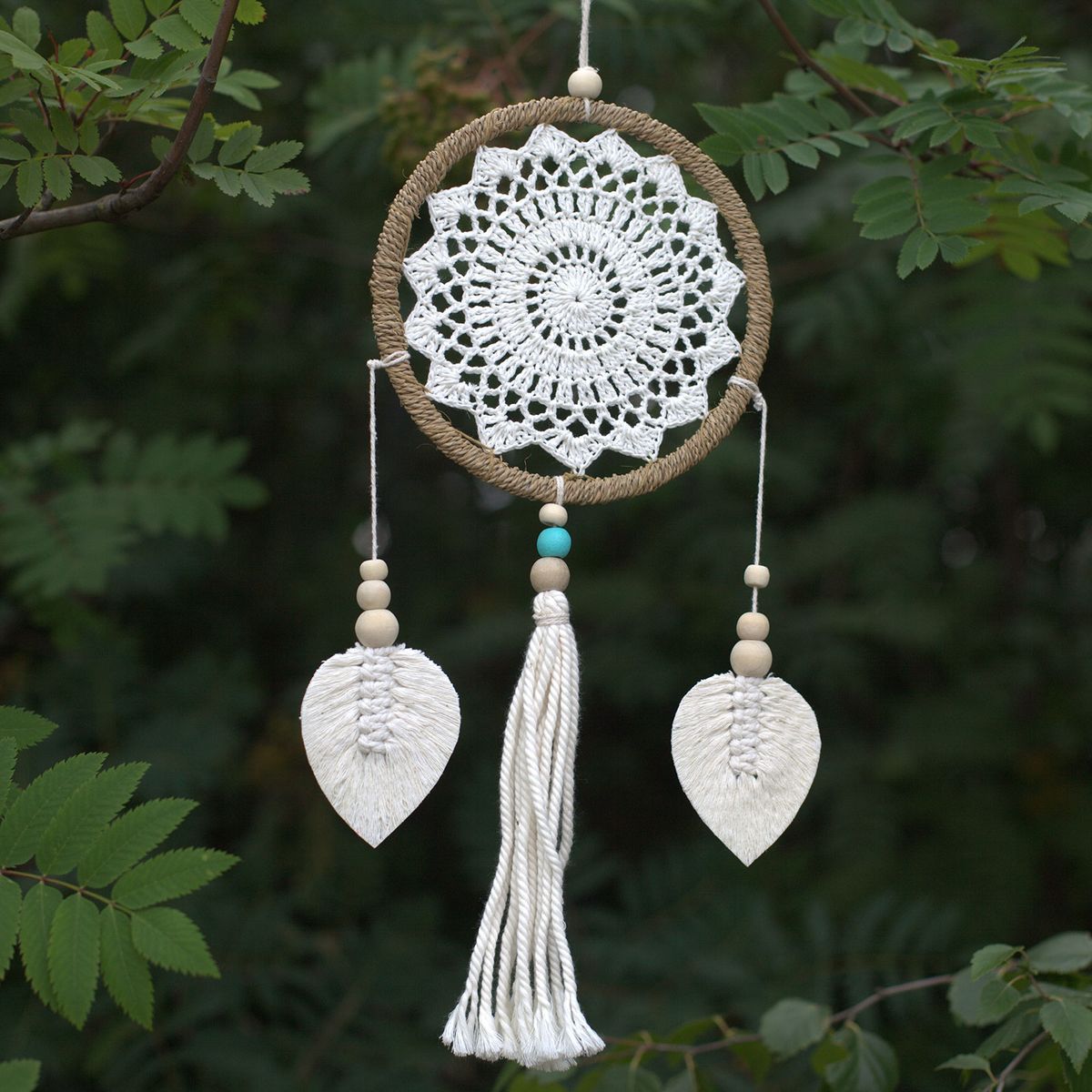Elemental Spirits Dreamcatcher – Medium, Natural