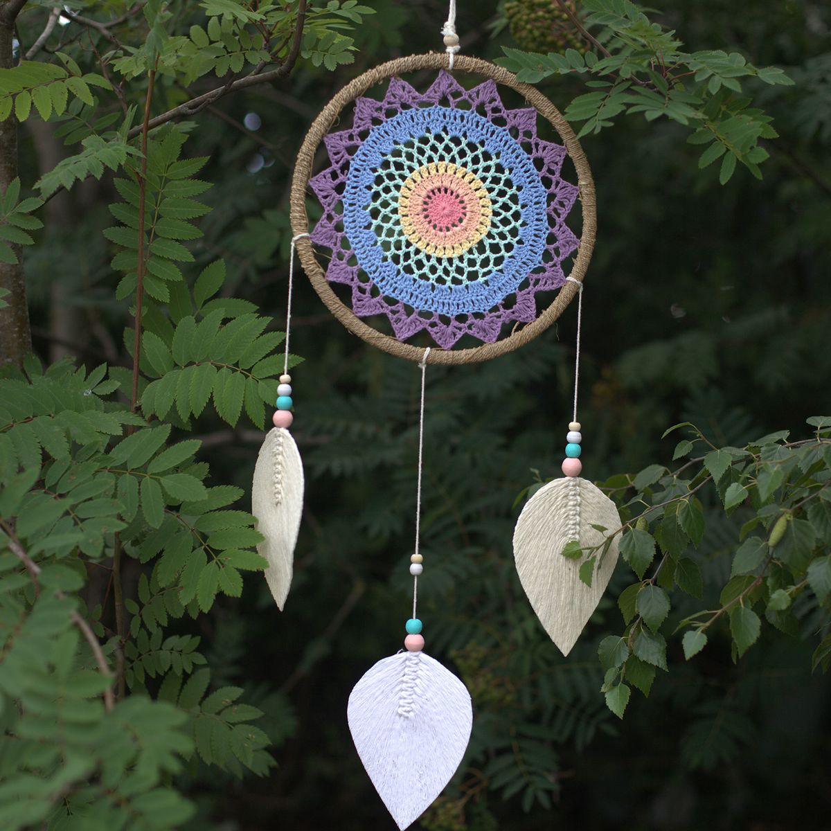 Elemental Spirits Dreamcatcher – Large, Multicolour