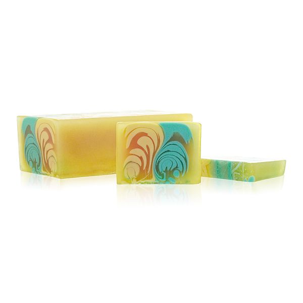 Handcrafted Soap Slice – Melon, 100g