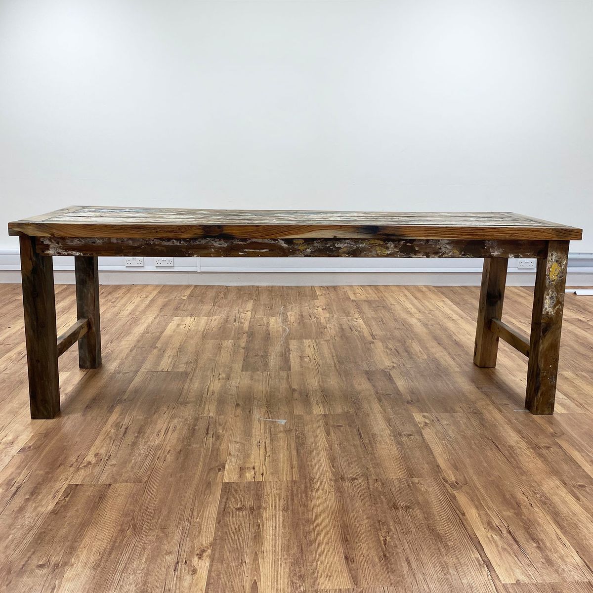 Recycled Teak Wood Dining Table – 1.8m