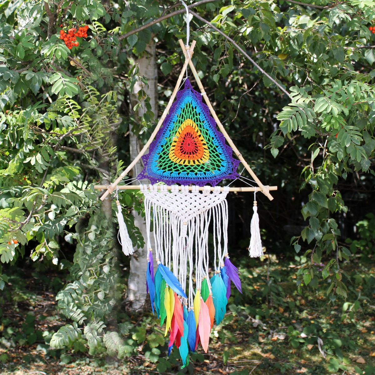 Bali Dreamcatcher – Multi Pyramid, Large