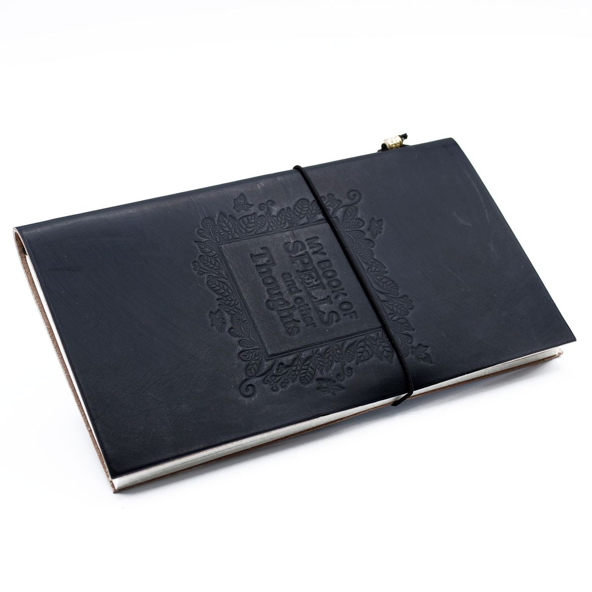 Handmade Leather Journal – My Book of Spells and Other Thoughts