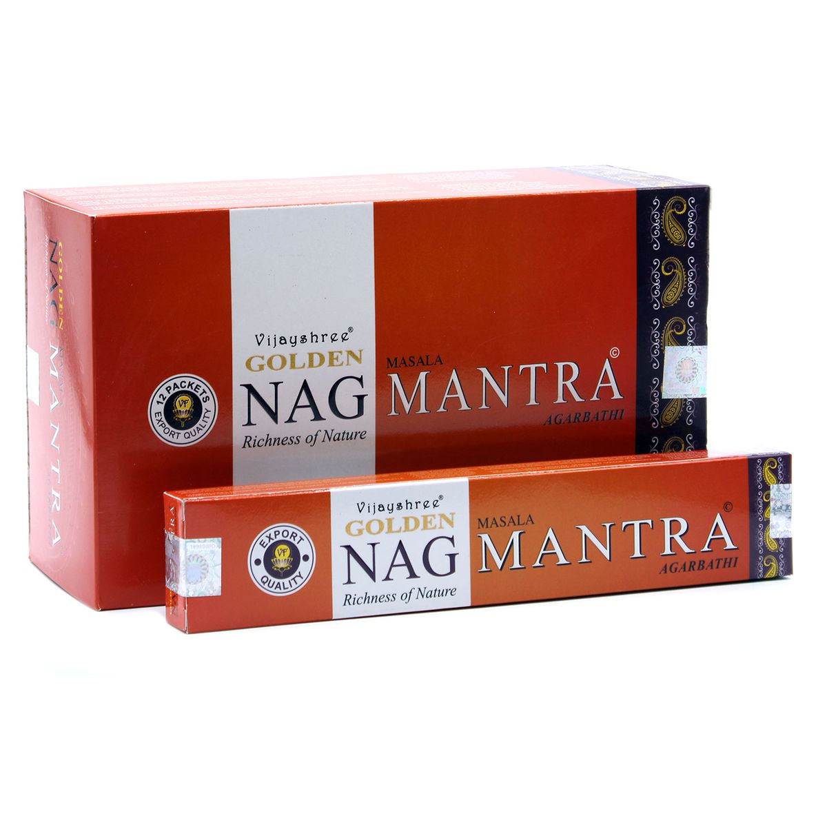 Golden Nag Incense Sticks – Mantra, 15g