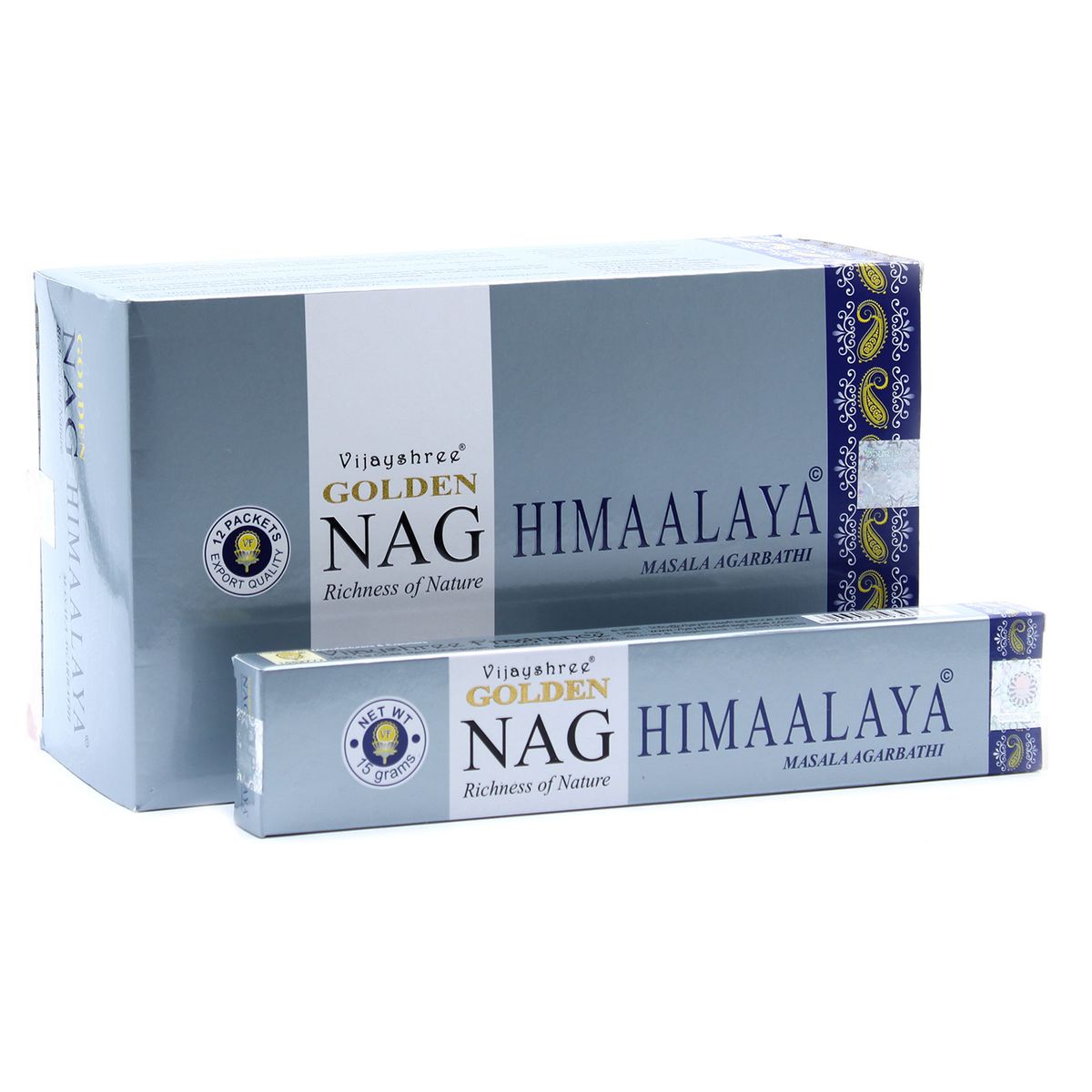 Golden Nag Incense Sticks – Himalaya, 15g