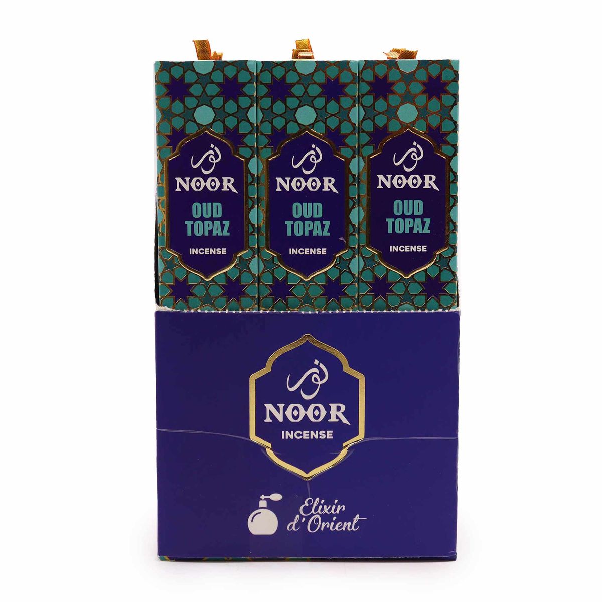 Noor Oud Incense Sticks – Topaz