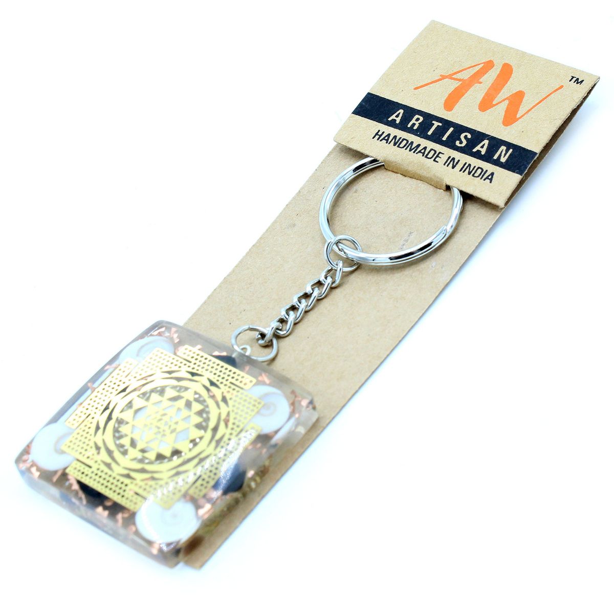 Orgonite Keyring – Home Protect Tourmaline