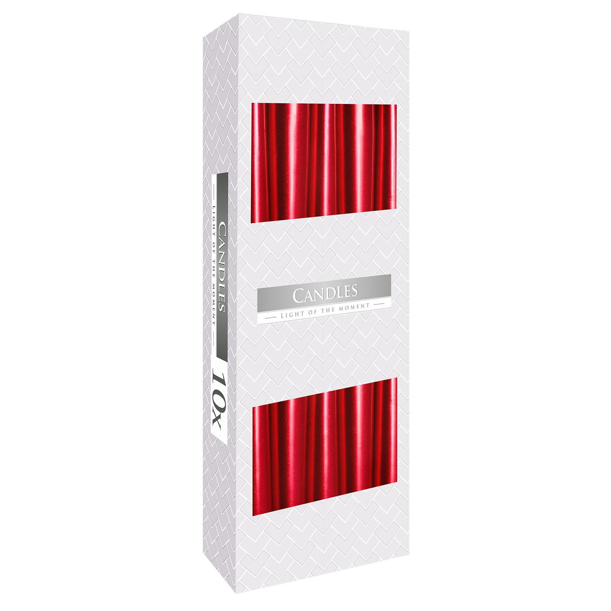 Taper Candle – Red Metallic