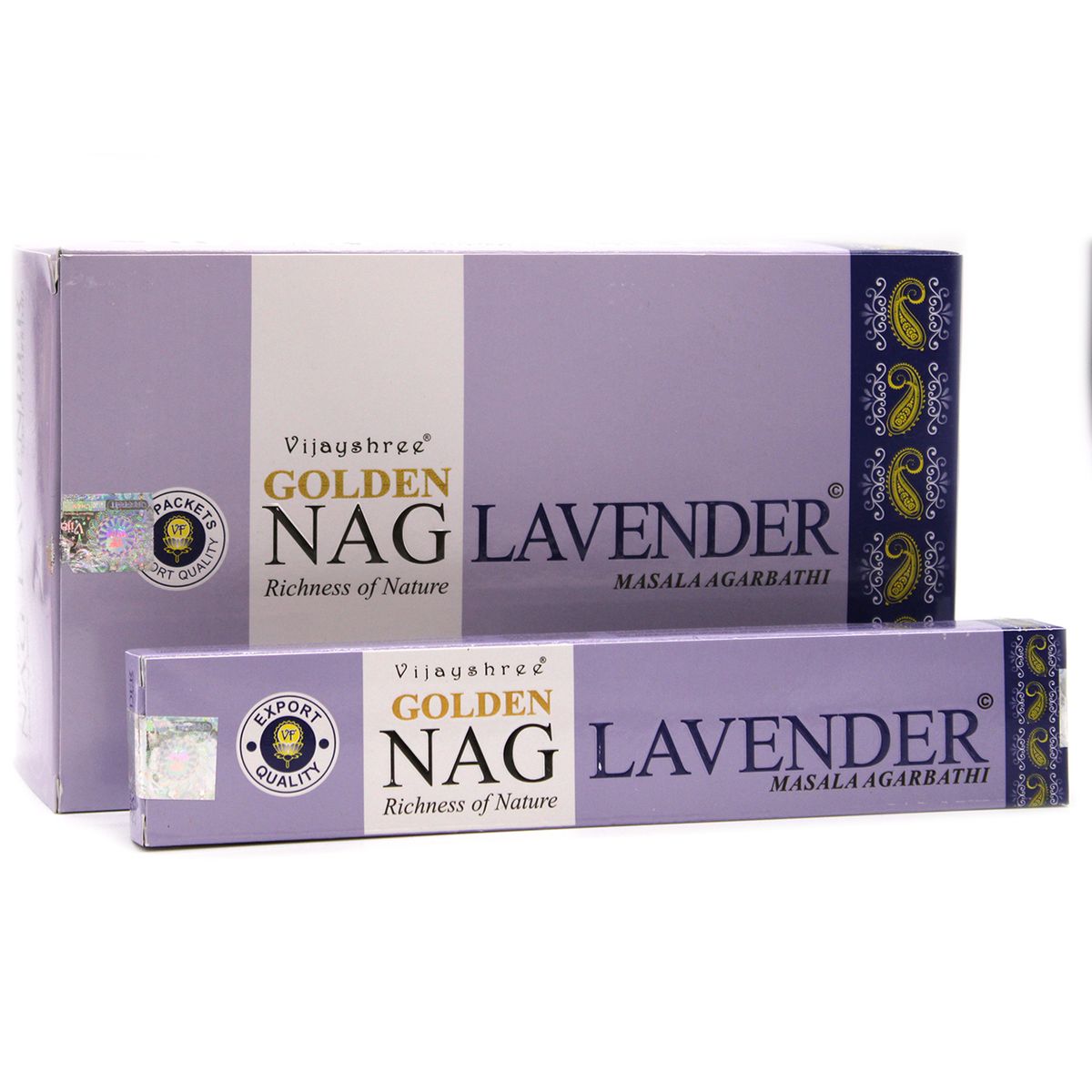 Golden Nag Incense Sticks – Lavender, 15g