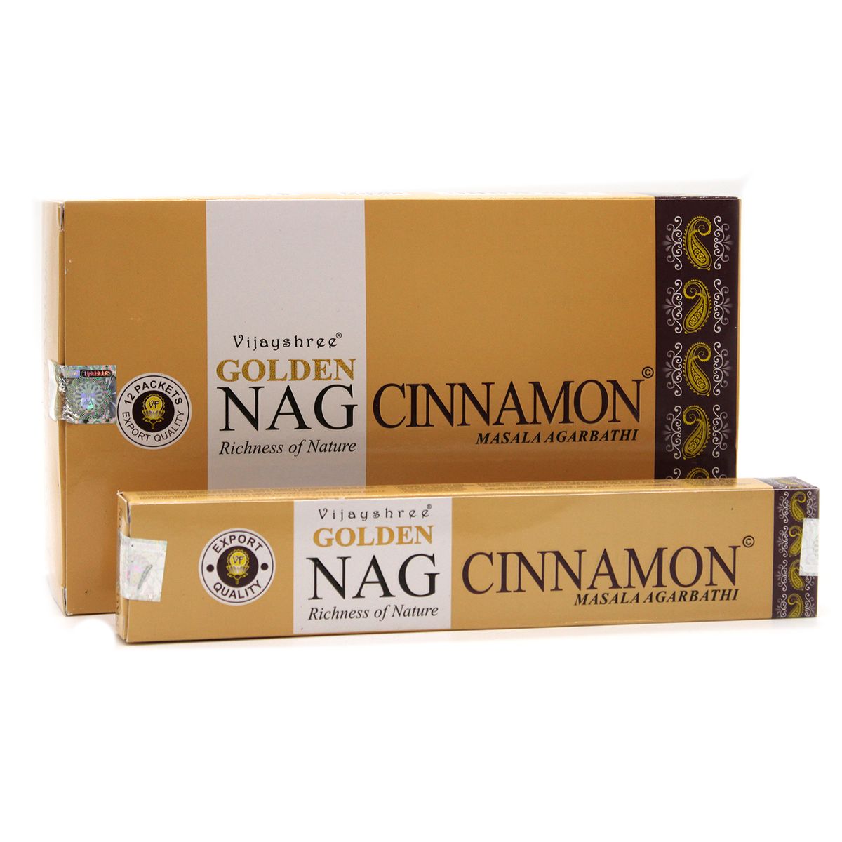 Golden Nag Incense Sticks – Cinnamon, 15g
