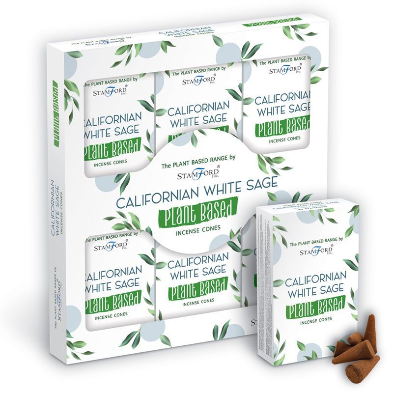 Plant-Based Incense Cones – Californian White Sage