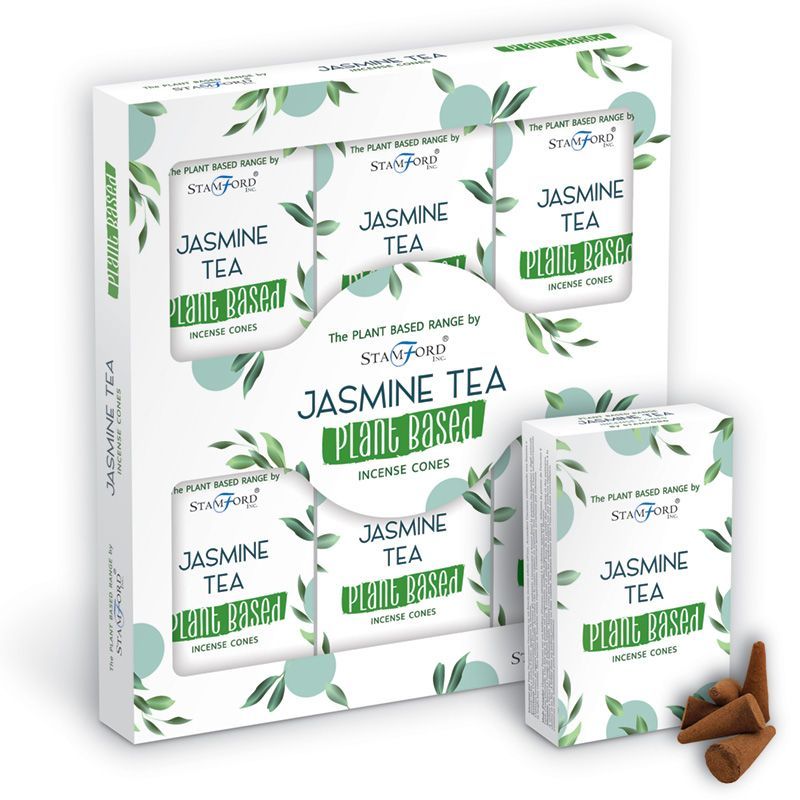 Plant-Based Incense Cones – Jasmine Tea