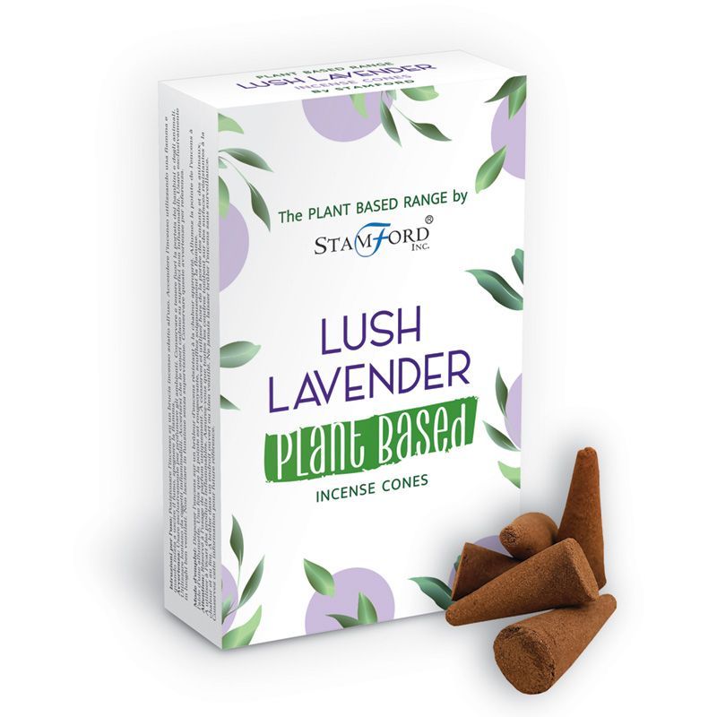 Plant-Based Incense Cones – Lush Lavender