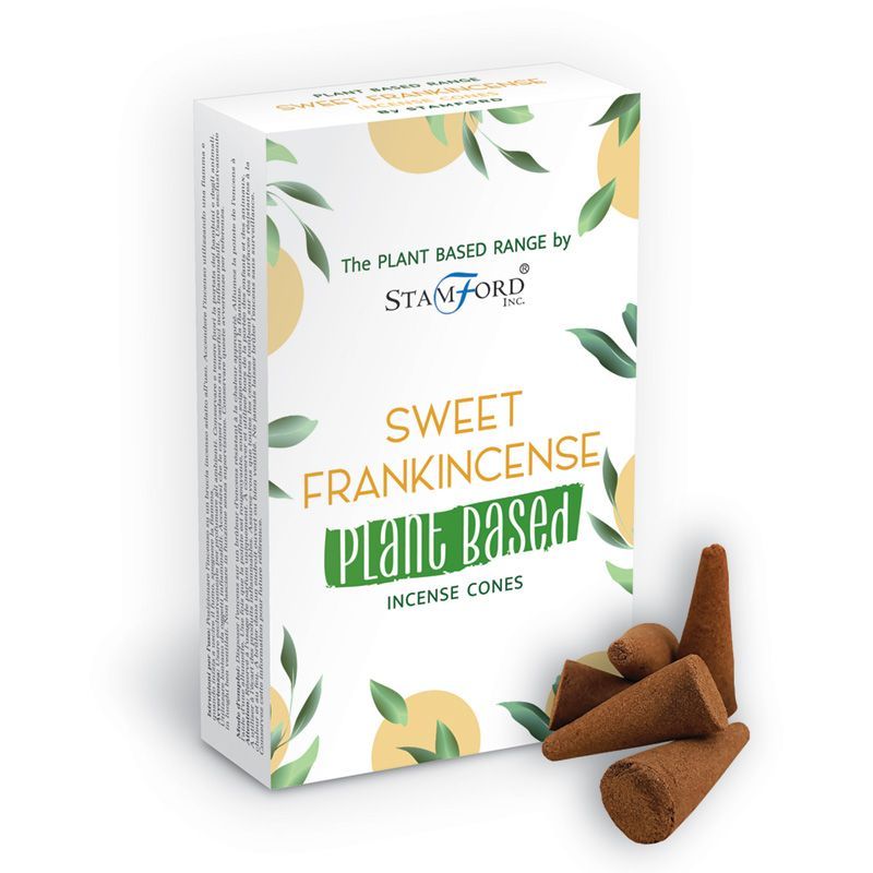 Plant-Based Incense Cones – Sweet Frankincense