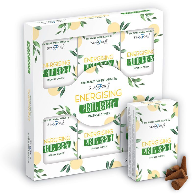 Plant-Based Incense Cones – Energising