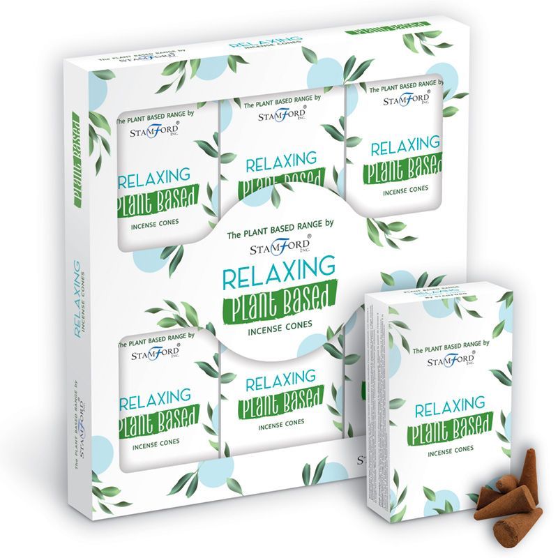Plant-Based Incense Cones – Relaxing