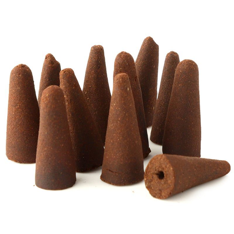 Plant-Based Backflow Incense Cones – Apple & Cinnamon