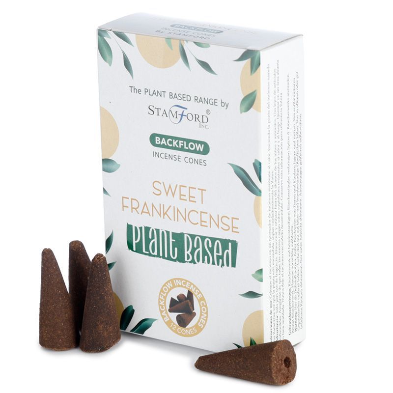 Plant-Based Backflow Incense Cones – Sweet Frankincense