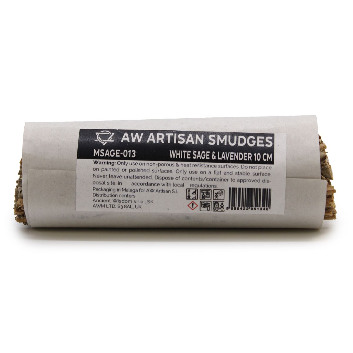 Smudge Stick – White Sage & Lavender, 10cm