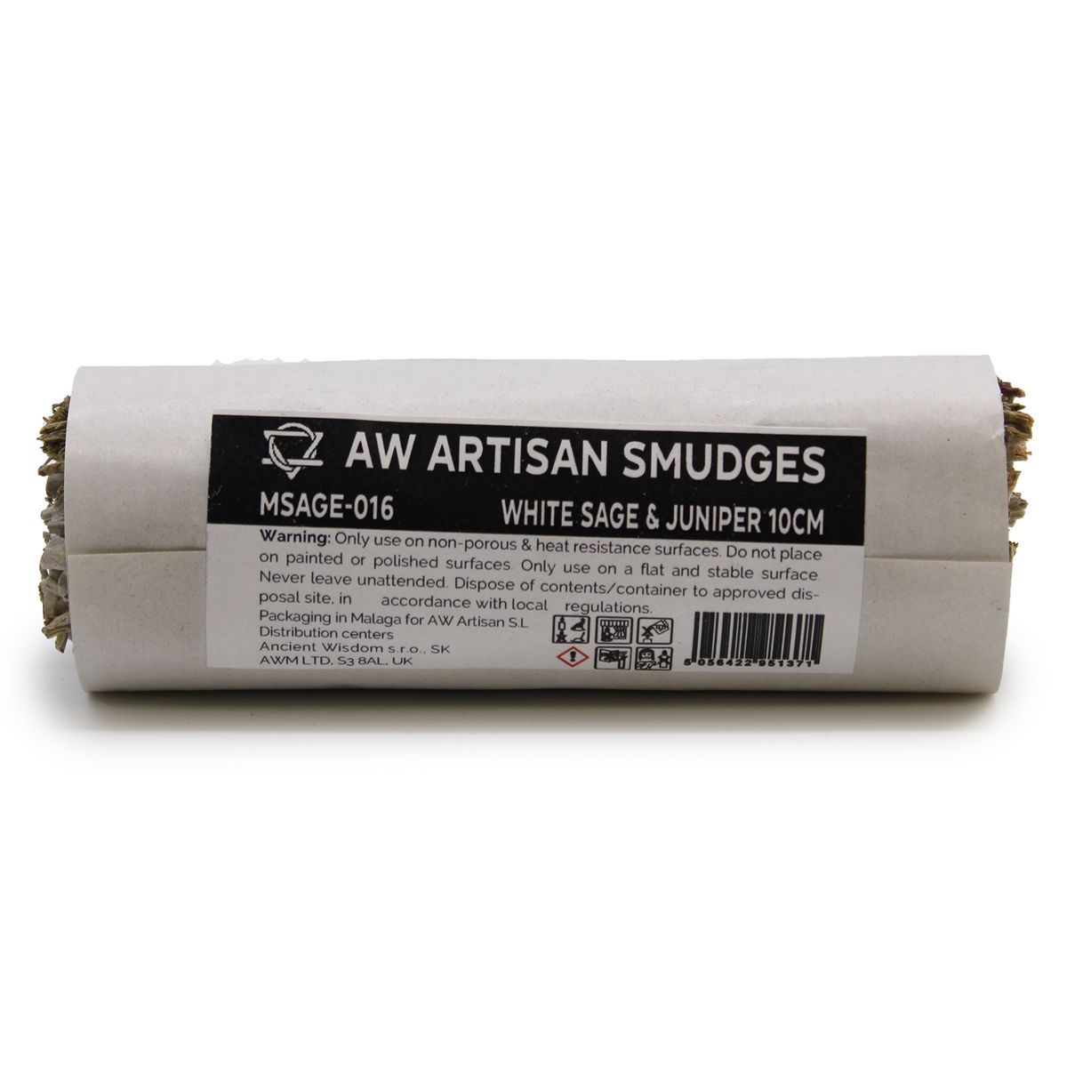 Smudge Stick – White Sage & Juniper, 10cm