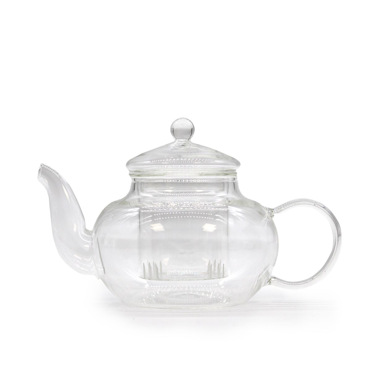Glass Infuser Teapot – Round Pearl, 400ml