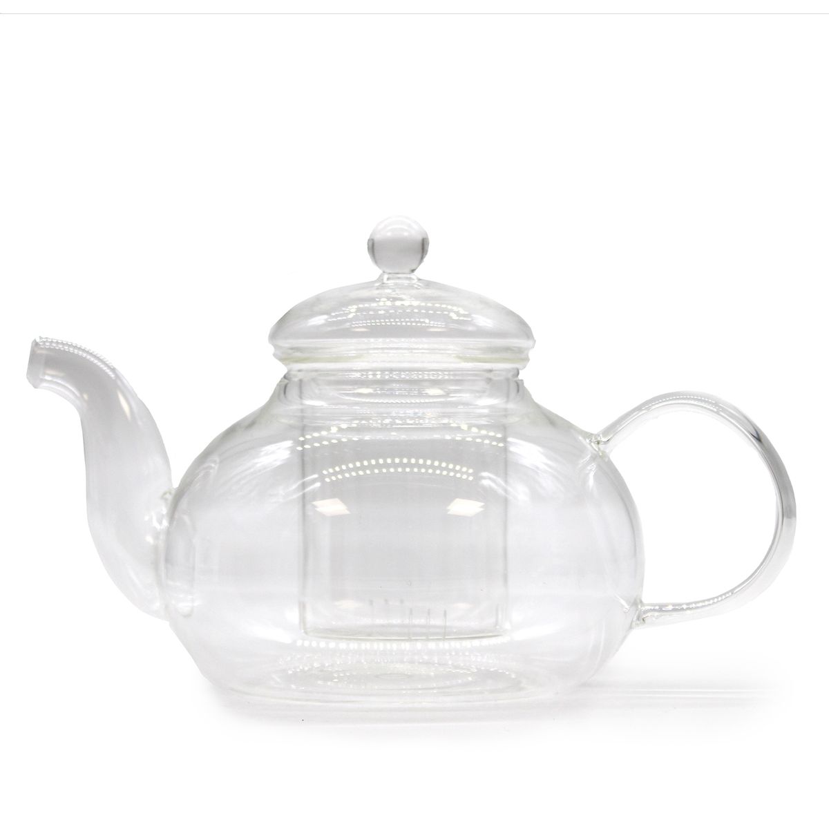 Glass Infuser Teapot – Round Pearl, 800ml