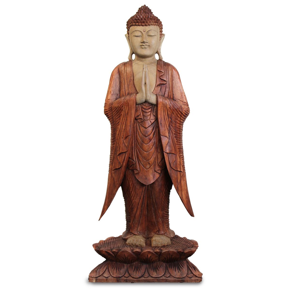 Standing Welcome Buddha Statue – 1m