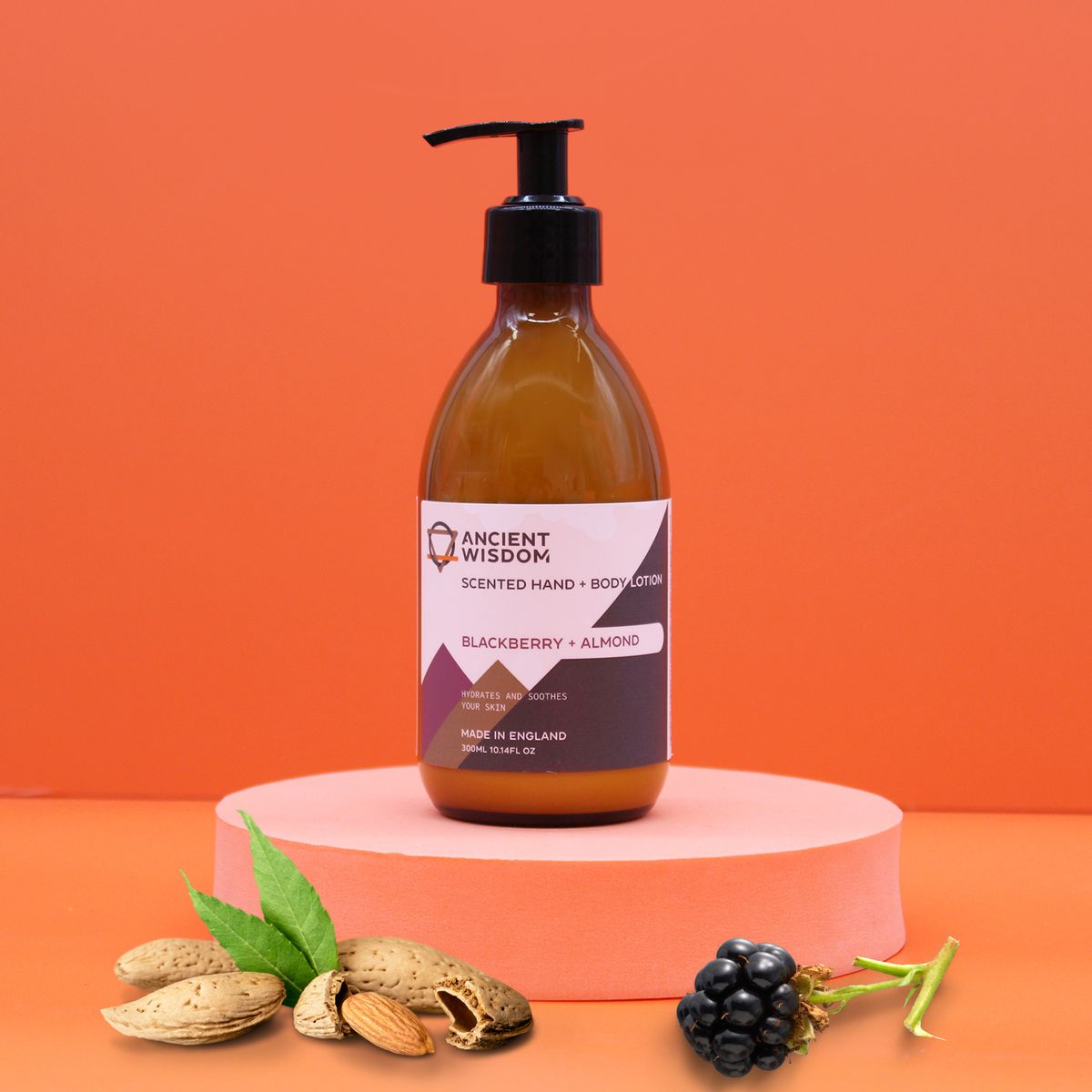 Blackberry & Almond Body Lotion – 300ml