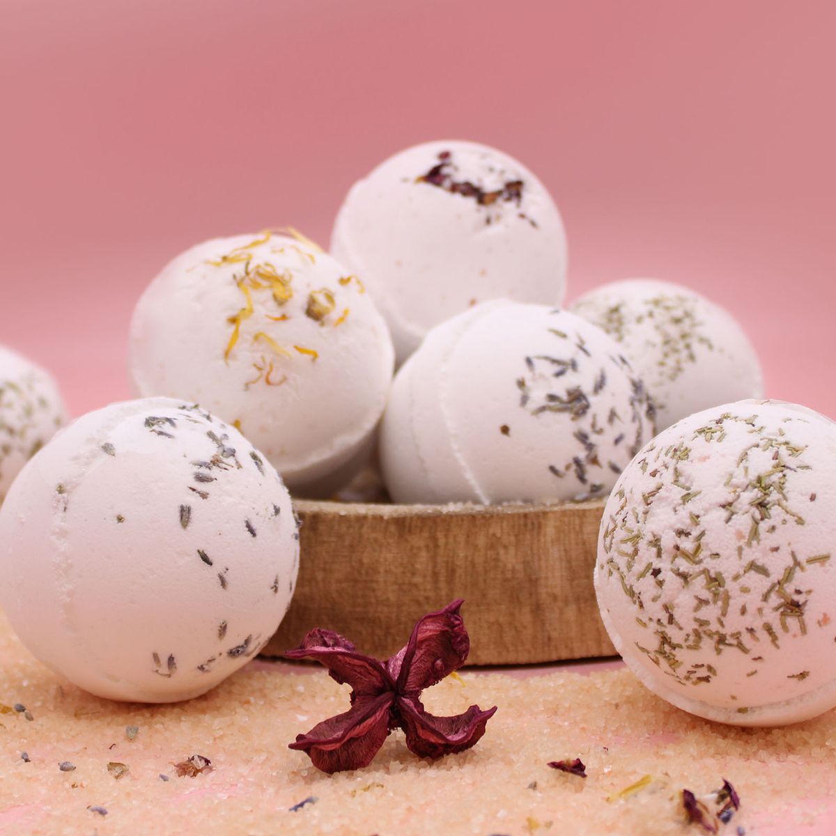 Purifying Himalayan Salt Bath Bomb – Tea Tree & Lime