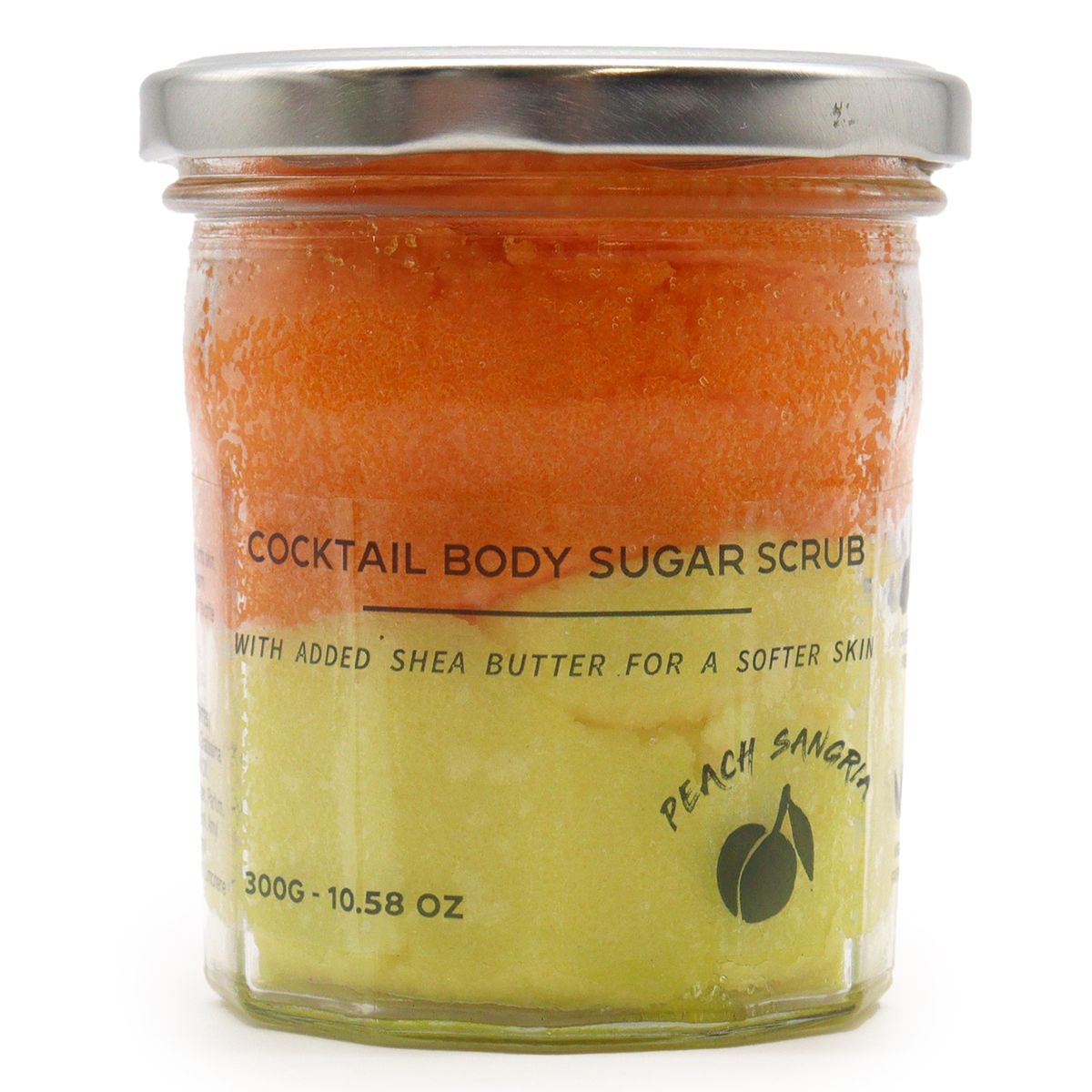 Fragranced Sugar Body Scrub – Peach Sangria, 300g