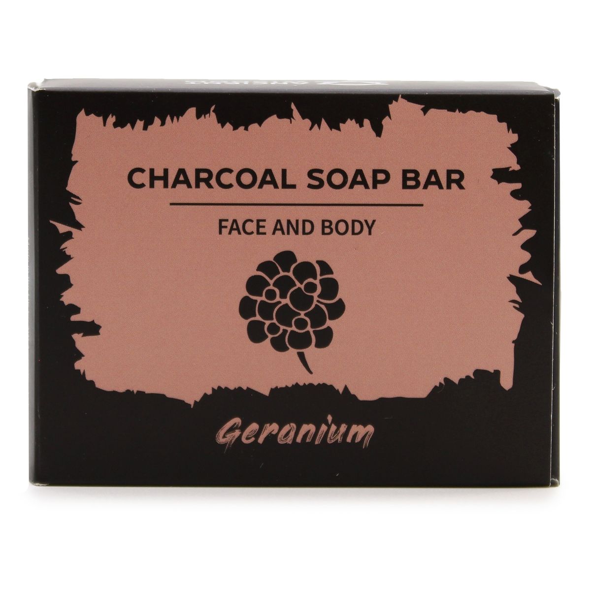 Charcoal Soap – Geranium, 85g