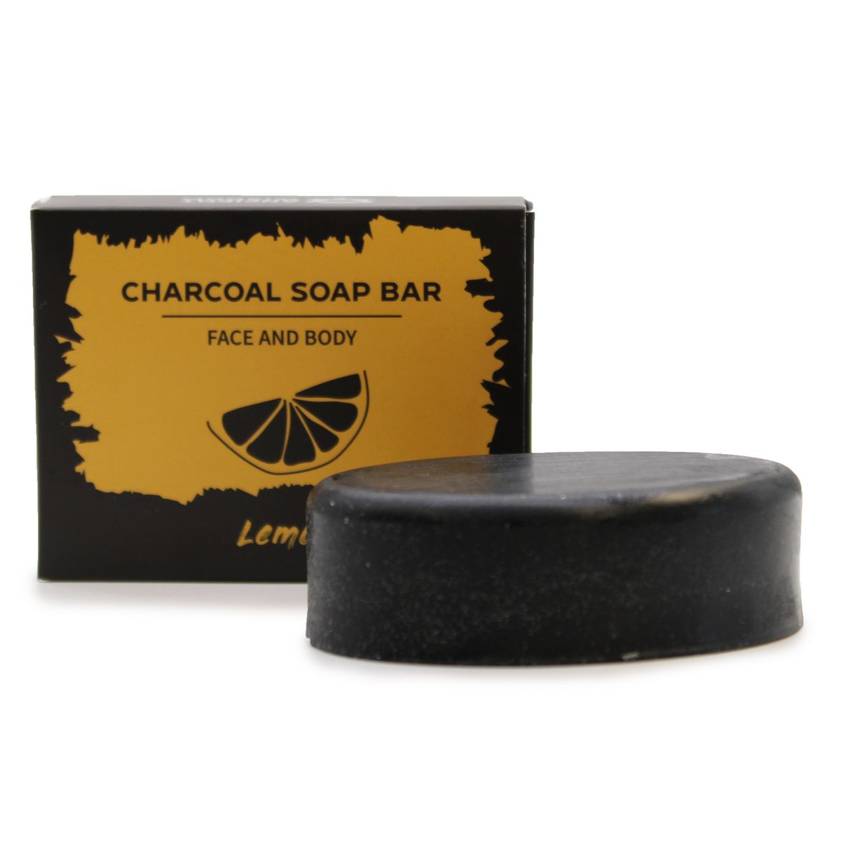 Charcoal Soap – Lemon, 85g