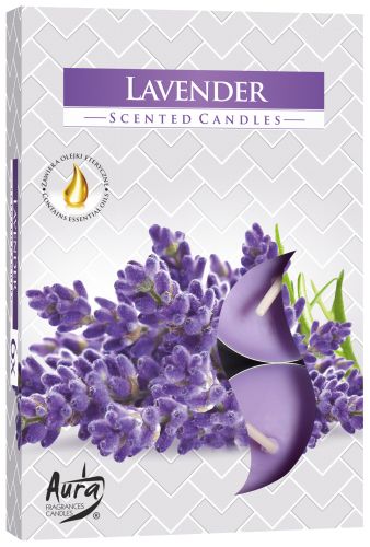 Scented Tealights – Lavender, Set of 6