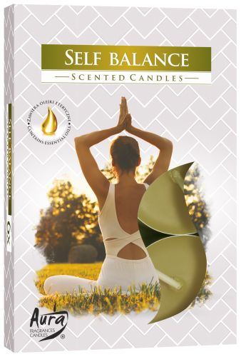 Scented Tealights – Self Balance, Set of 6