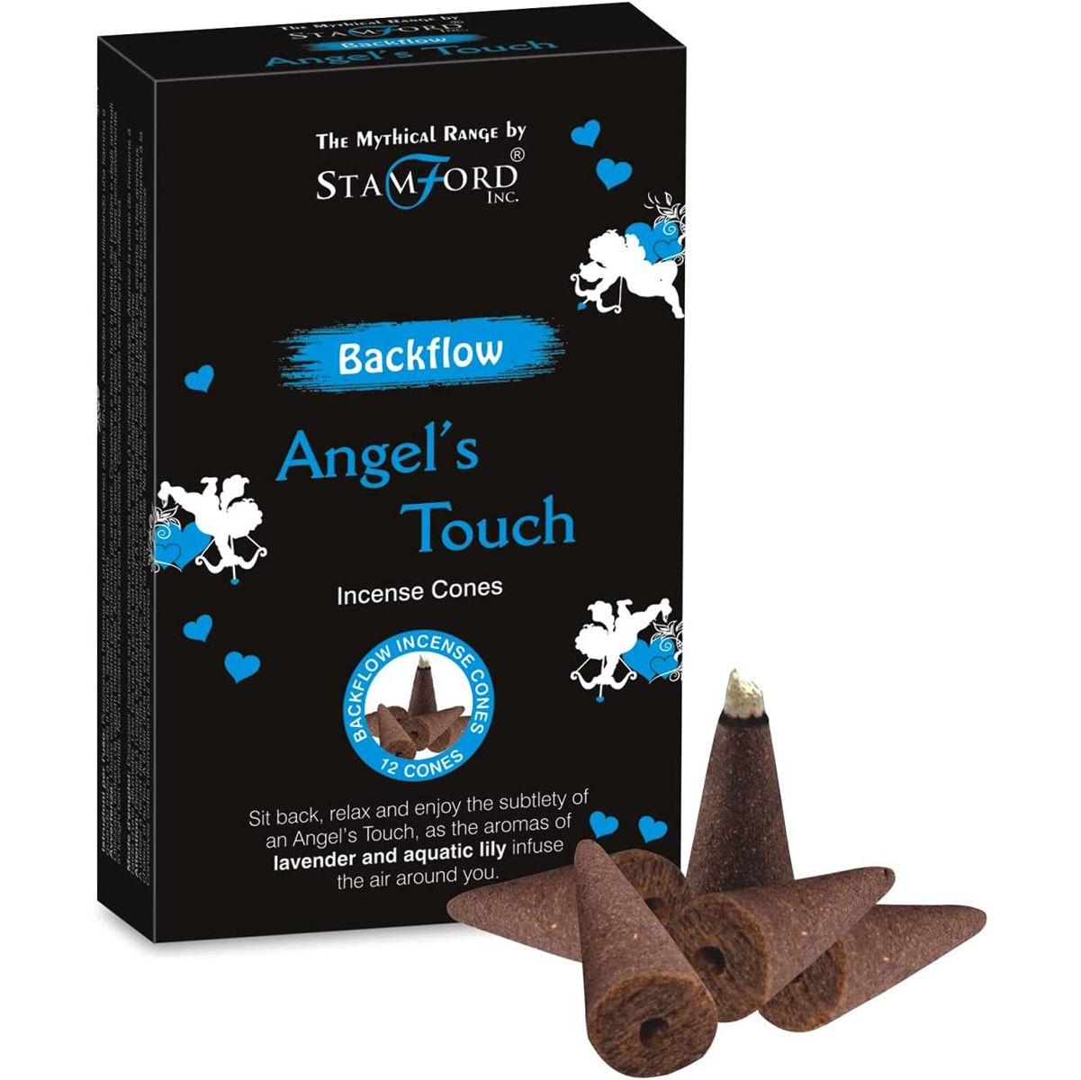 Stamford Mythical Backflow Incense Cones – Angel Touch