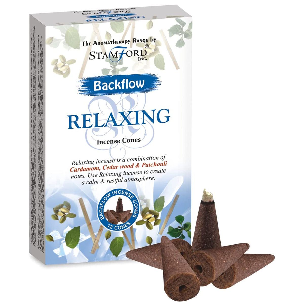 Aromatherapy Backflow Incense Cones – Relaxing