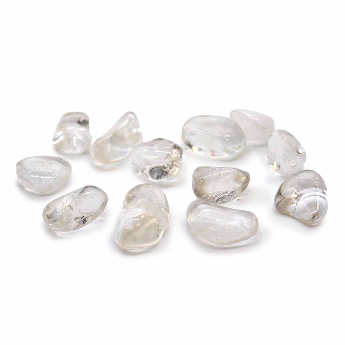 Rock Crystal Tumble Stones – Medium, Grade A