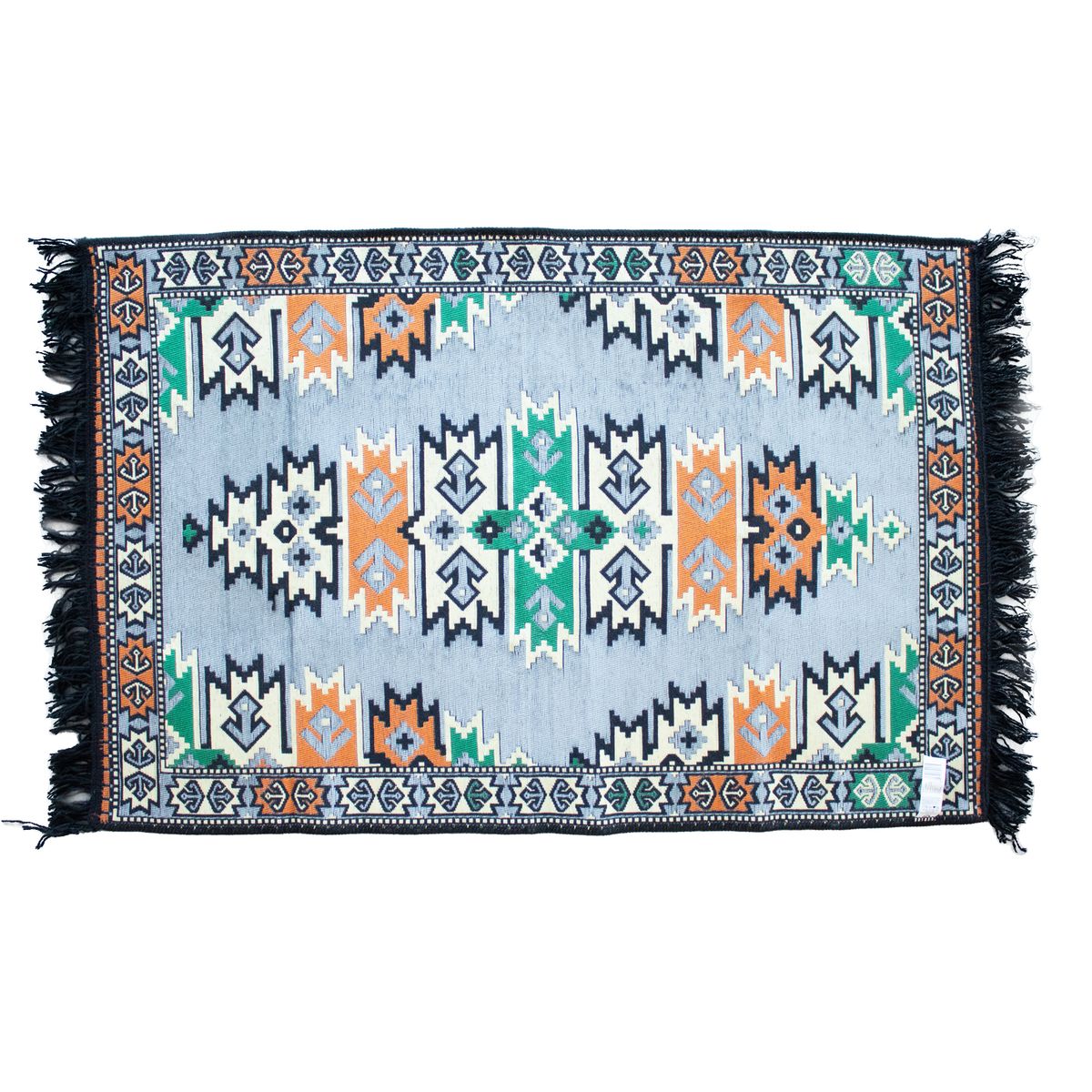 Kilim Rug – Charcoal, 125 x 80cm