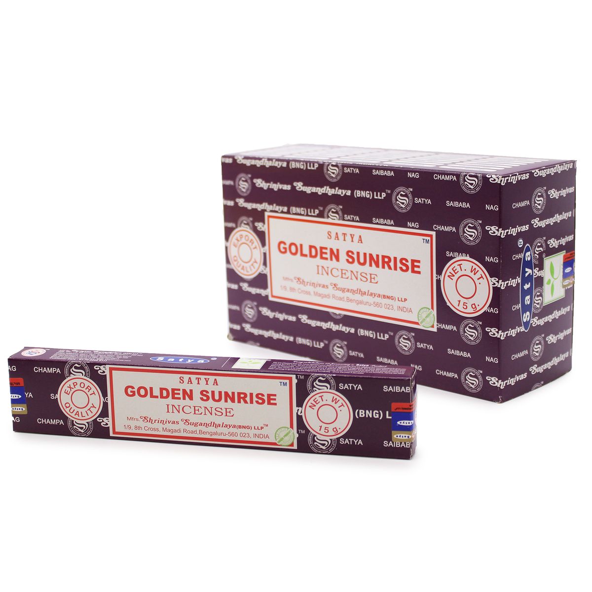 Satya Golden Sunrise Incense Sticks – 15g