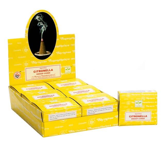 Citronella Dhoop Incense Cones