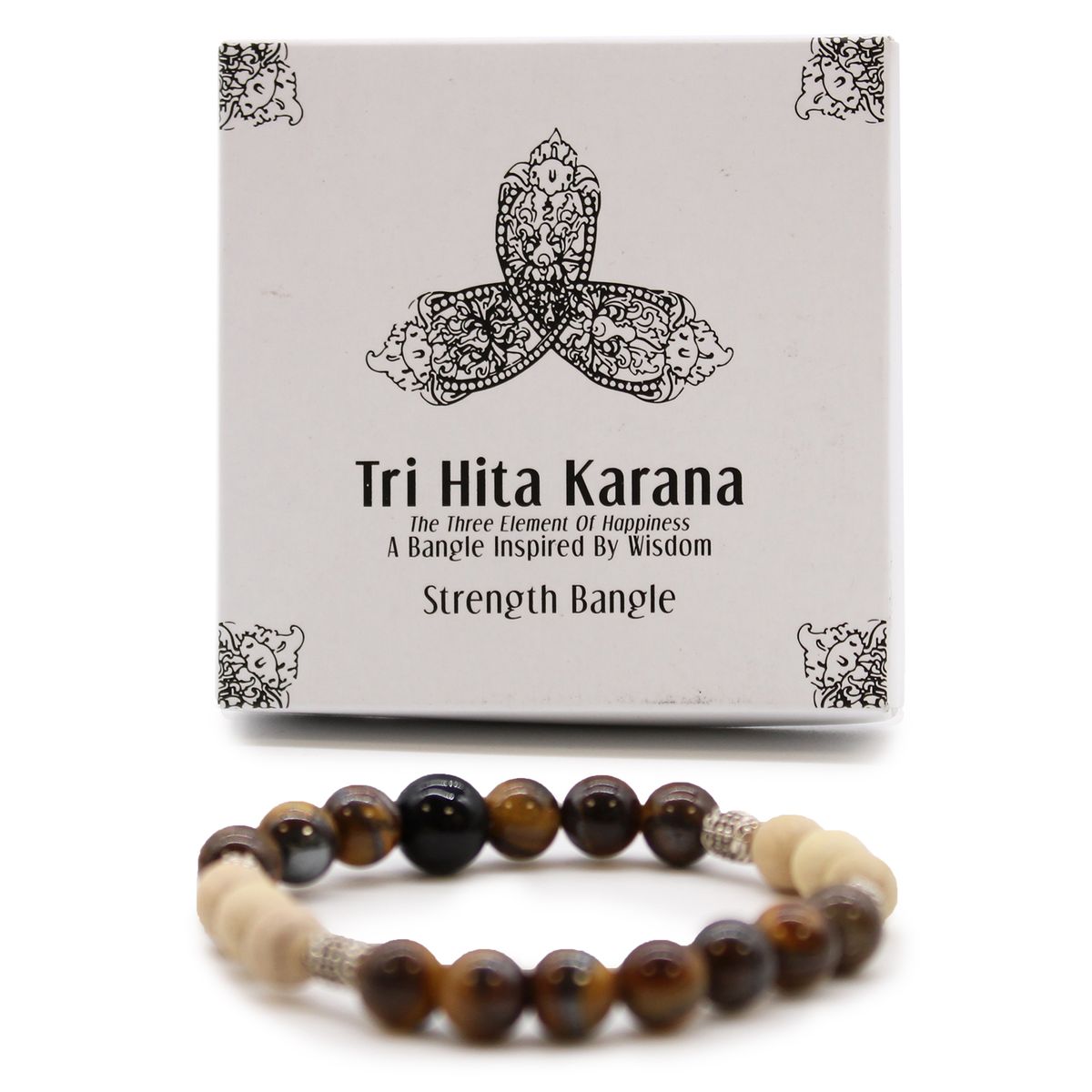 Tri Hita Karana Bangle – Strength