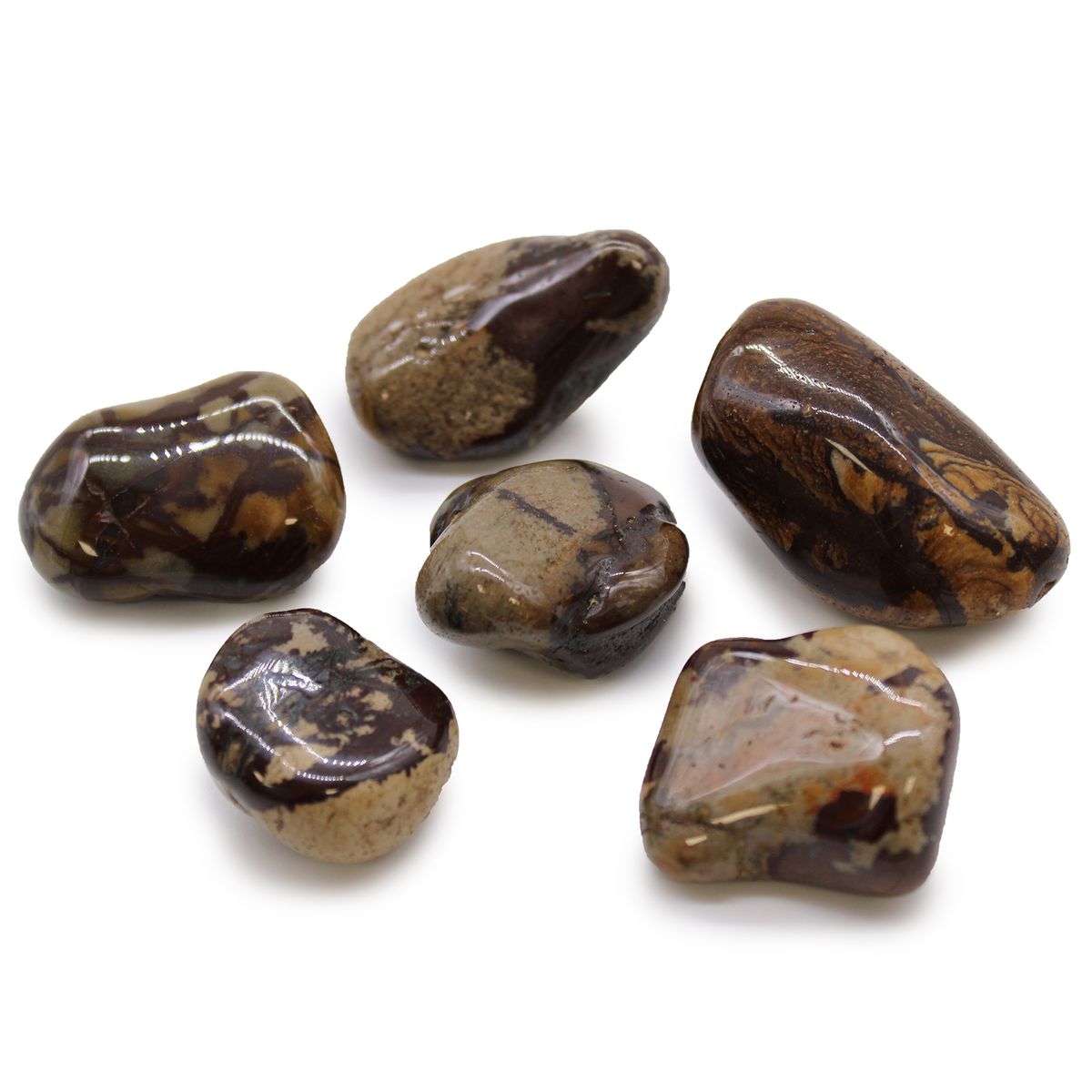 Large African Tumble Stones – Nguni Jasper