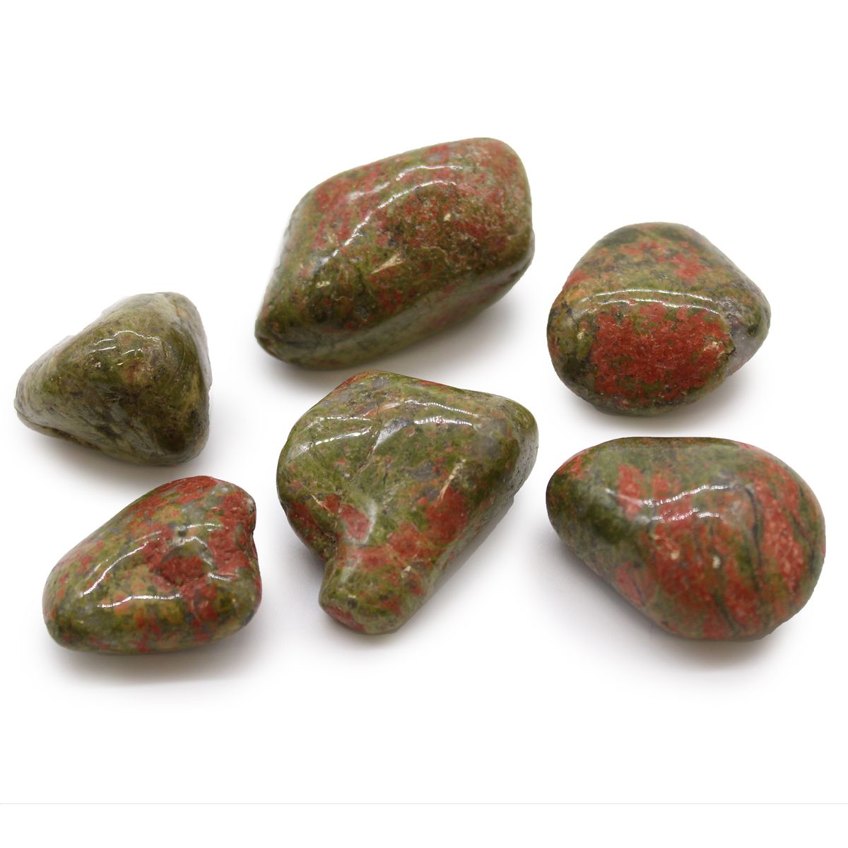 Large African Tumble Stones – Unakite