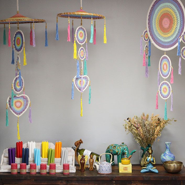 Drama Dreamcatcher – Pastel Rainbow, Extra Large