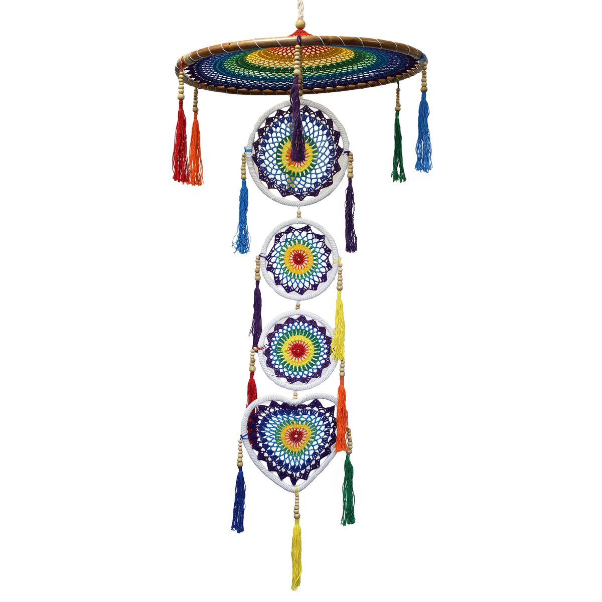 Drama Dreamcatcher – Vivid Rainbow, Extra Large